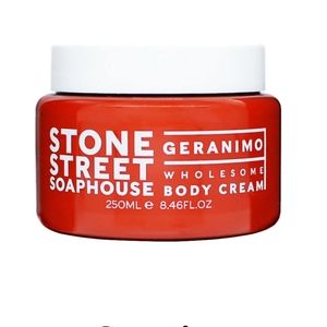 Stone street soaphouse, geranimo wholesome body cream
